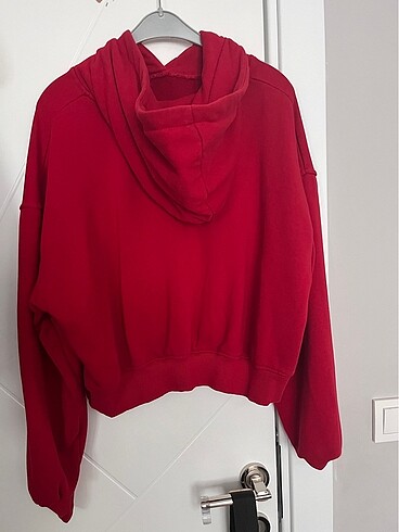 Trendyol & Milla Trendyolmilla milla kırmız crop sweat