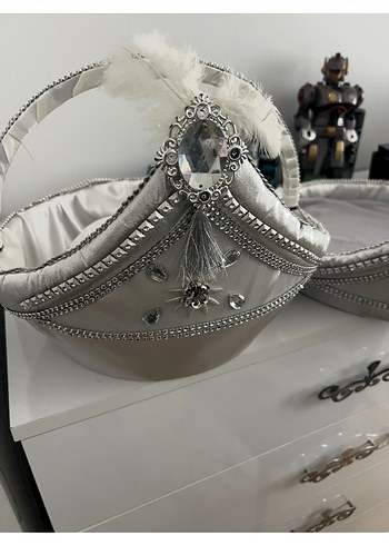 Sünnet sepetı kına tepsısı - Görsel 2