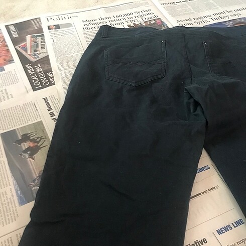 42 Beden lacivert Renk Lacivert pantolon vintage y2k