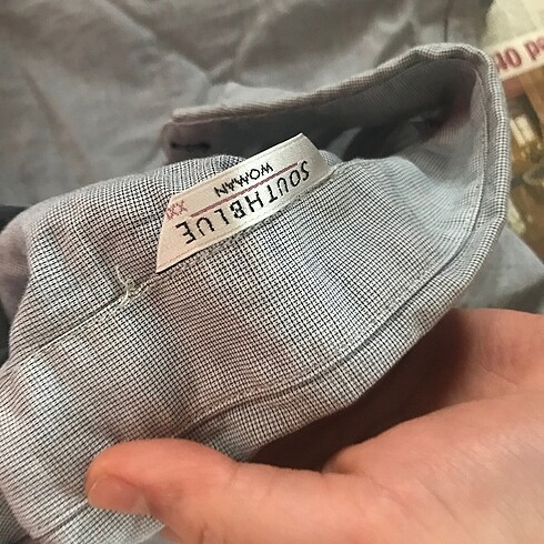 Trendyol & Milla Gri gömlek vintage y2k xxl