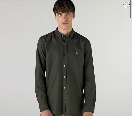Lacoste Erkek Slimfit Gömlek