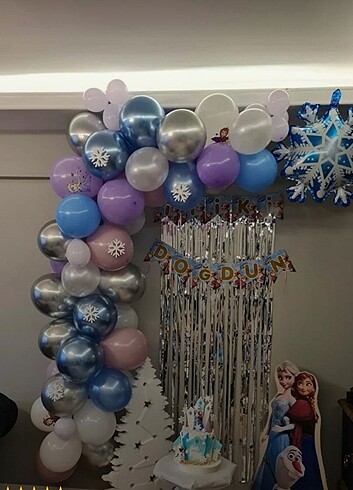 Beden Renk Frozen kış konsept strafor kar tanesi