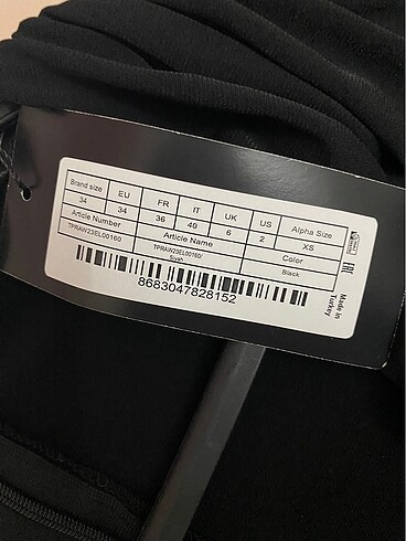 siyah elbise - Görsel 3