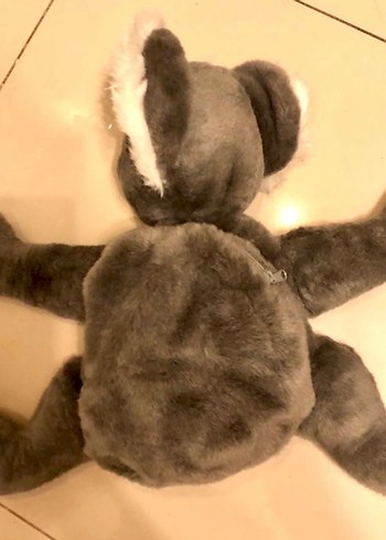Gri Koala Peluş sırt çantasi - Görsel 4