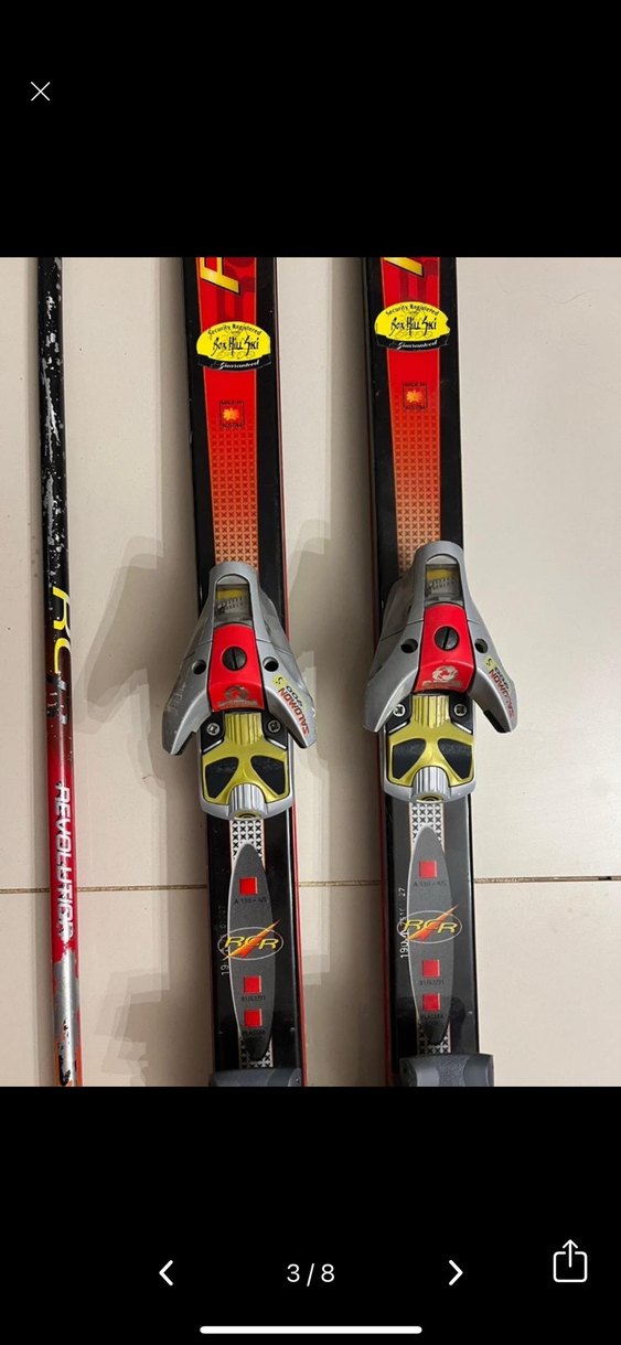 Fisher Kayak Seti  190 cm ve batonlari - Görsel 3