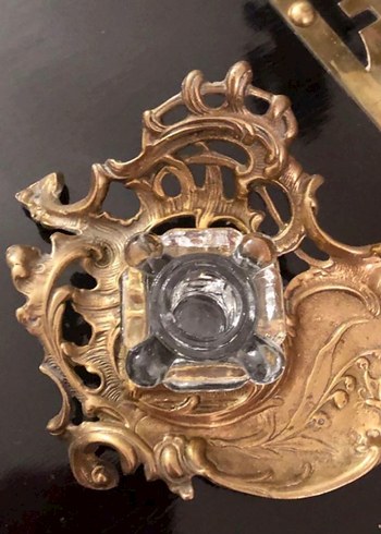 Antika 19 yy fransiz pirinc hokka - Görsel 3