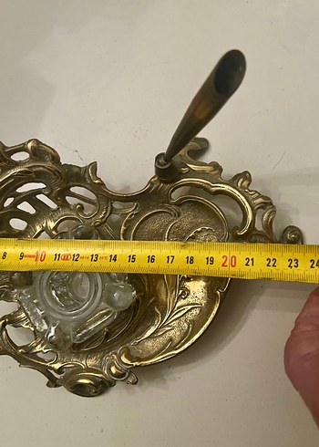 Antika 19 yy fransiz pirinc hokka - Görsel 6