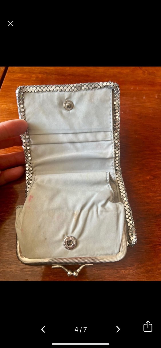 Vintage Parlak Yılan Desenli Metal Kadın Portföy Çanta - Görsel 4