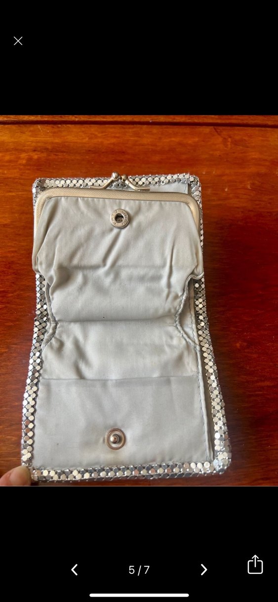 Vintage Parlak Yılan Desenli Metal Kadın Portföy Çanta - Görsel 5