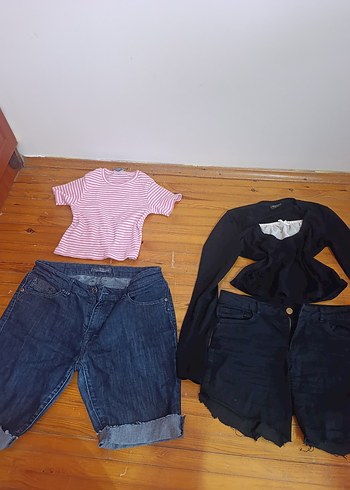 Zara bluz şort