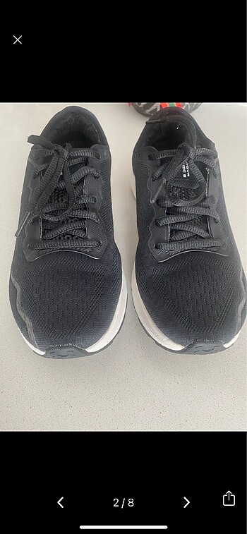 36,5 Beden Under armour spor ayakkabı