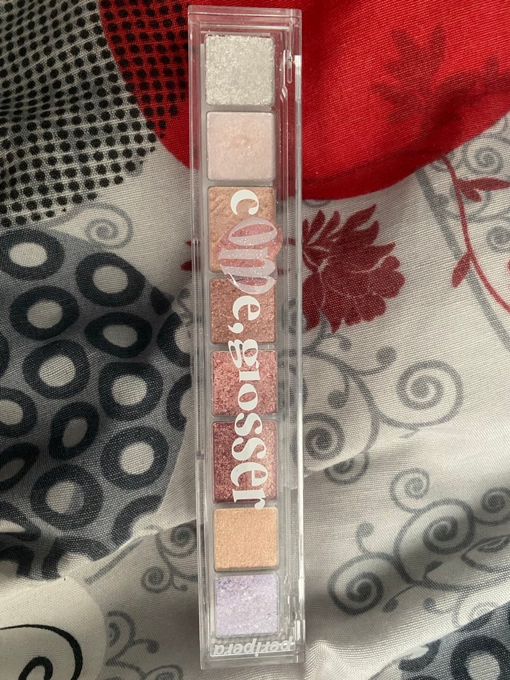 Çok Renkli Işıltılı Far Paleti neredeyse sıfır ayarında - Görsel 2