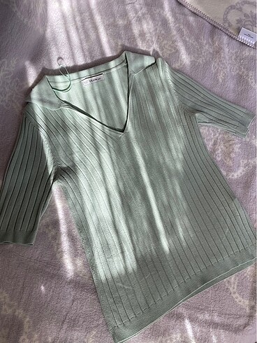 dilvin knit yarim kol üst
