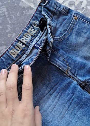 5 Yaş Beden mavi Renk Erkek Çocuk Mavi Regular Fit Denim Pantolon