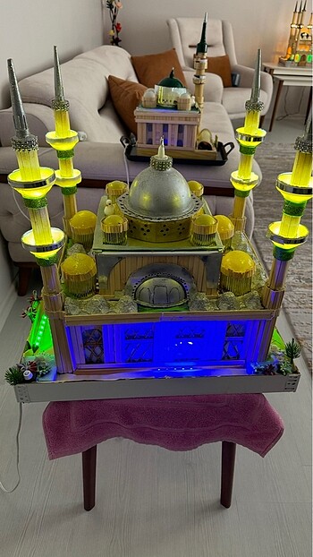 Beden camel Renk El yapımı maket camii Sanatı
