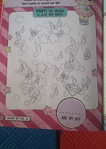  Beden Renk LOL Surprise Sticker Fun Çocuk kitap.yeni ingilizce