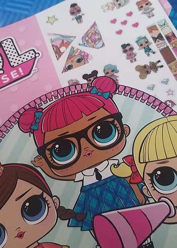  LOL Surprise Sticker Fun Çocuk kitap.yeni ingilizce