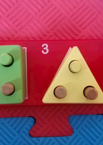 Imaginarium Renkli Ahşap Şekil Sıralama Oyuncağı