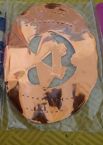 folyo çelenk cadılar bayramı dekorasyonu - Görsel 4