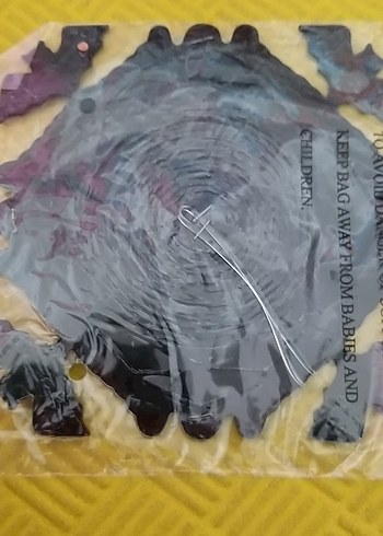 folyo çelenk cadılar bayramı dekorasyonu - Görsel 3