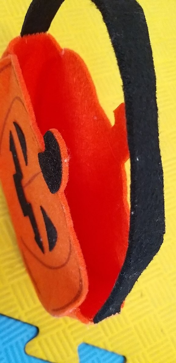 yeni keçe balkabağı çantası - Görsel 5