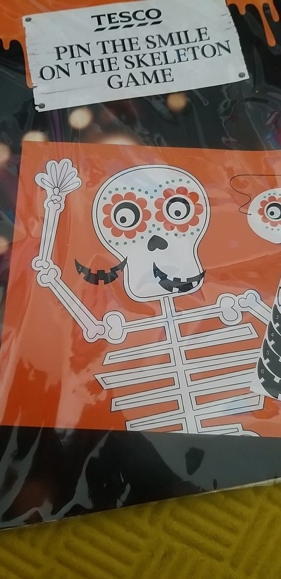 iskelet eğlenceli çıkartma oyunu - Görsel 2