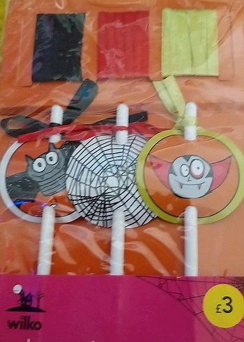 Cadılar Bayramı kek pop dekorasyon seti - Görsel 3