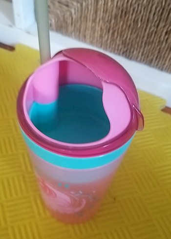 Beden Renkli Pembe Bebek Biberonu, cinderella
