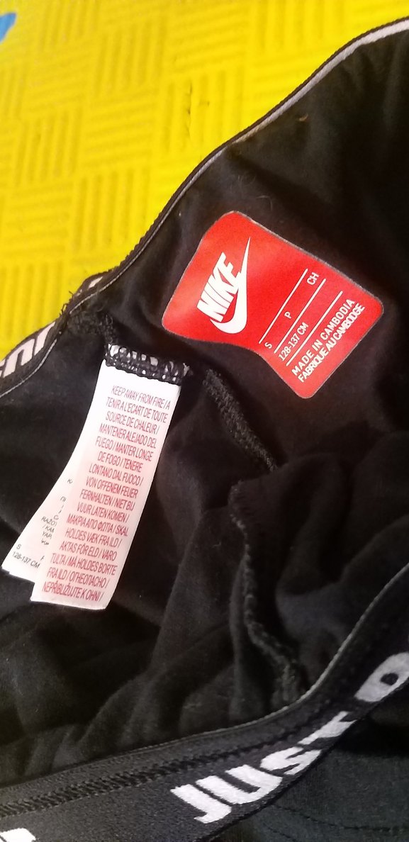 Nike Siyah Genç Kız tayt Altı 8-9 yaş - Görsel 5