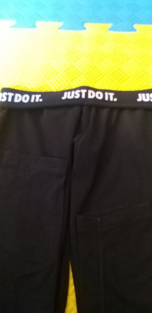 Nike Siyah Genç Kız tayt Altı 8-9 yaş - Görsel 4