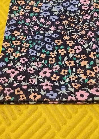 kız  Çok Renkli Bağlama Desenli Pantolon - Görsel 2