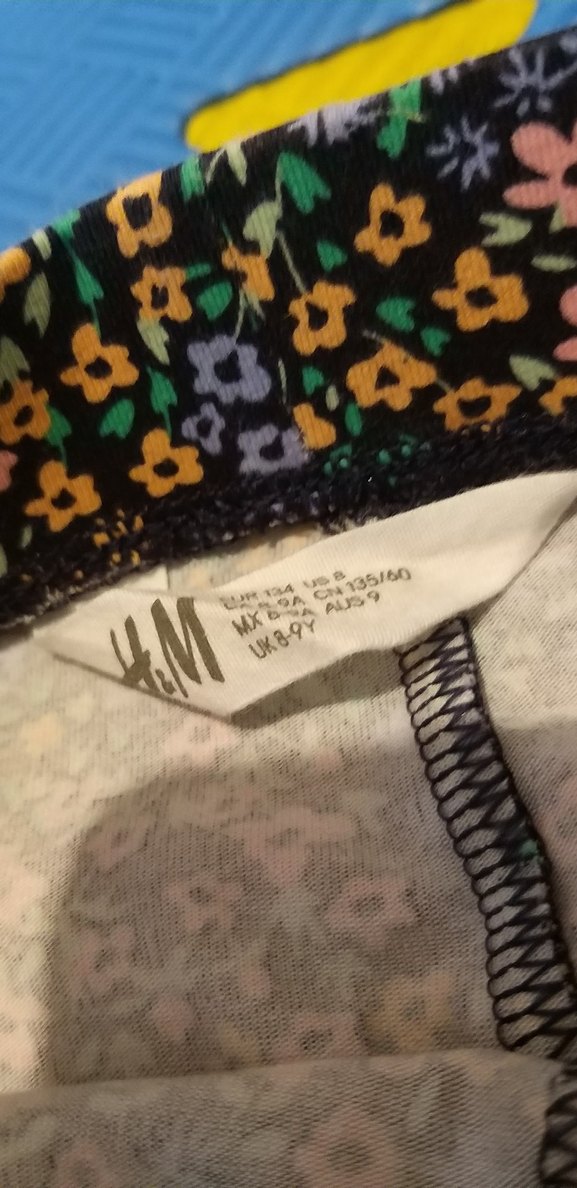 kız  Çok Renkli Bağlama Desenli Pantolon - Görsel 4