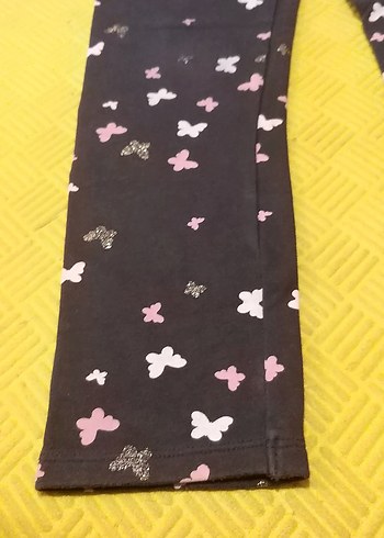 Kelebek Desenli Kız Tayt 8-9 yaş - Görsel 2