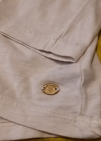 Kız Çocuk beyaz Uzun Kollu Baskılı Tişört 8-9 yaş - Görsel 2