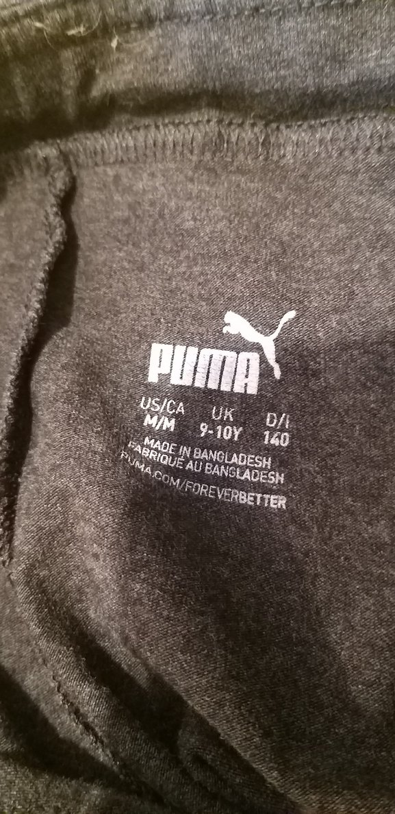 Gri Baskılı Spor Kız Tayt 9-10 yaş - Görsel 4