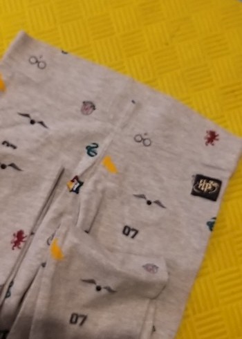 M&S harry potter Gri Baskılı Çocuk Eşofman Altı - Görsel 3