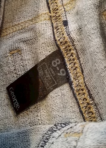 elastikli jeggings george marka 8-9 yaş - Görsel 4