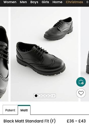 Girls NEXT brogues - Görsel 6