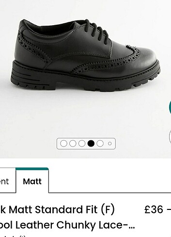 Girls NEXT brogues - Görsel 7