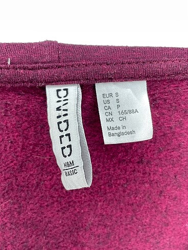 s Beden bordo Renk H&M Sweatshirt %70 İndirimli.