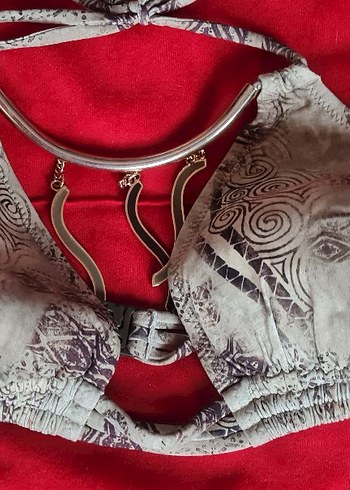 Zeki Mayo Bohem Desenli Bikini takım - Görsel 3