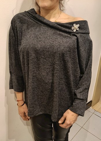 YÜN VİSKON BLUZ - Görsel 2