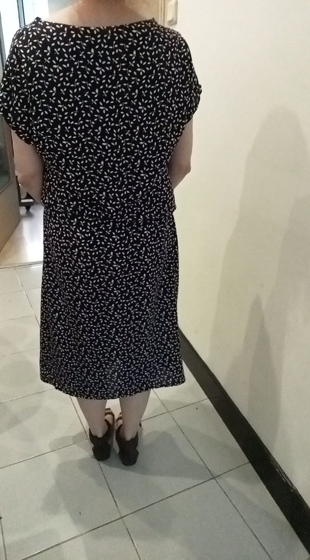 DESENLİ  ELBİSE - Görsel 2