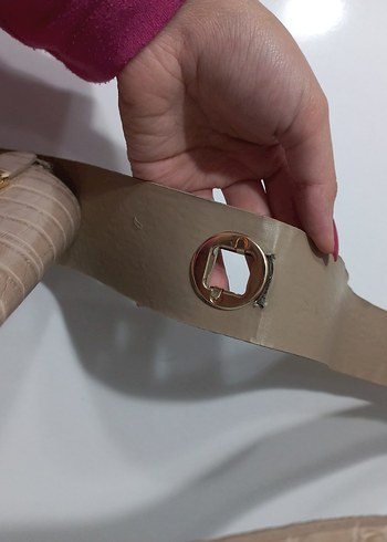 Bej Manc Model Croco Çanta - Görsel 5