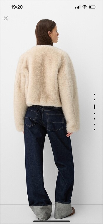 xs Beden bershka kürk