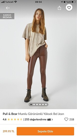 PULL&BEAR pantolon