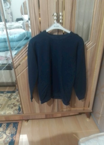 Erkek Lacivert Regular Fit Sweatshirt - Görsel 2