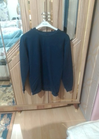 Erkek Lacivert Regular Fit Sweatshirt - Görsel 3