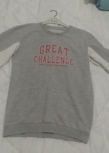 Gri Erkek Çocuk Uzun Kollu Sweatshirt - Görsel 3