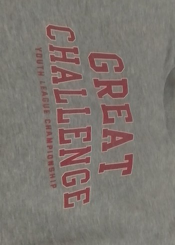 Gri Erkek Çocuk Uzun Kollu Sweatshirt - Görsel 4